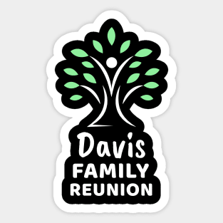 Davis Family Reunion Sticker